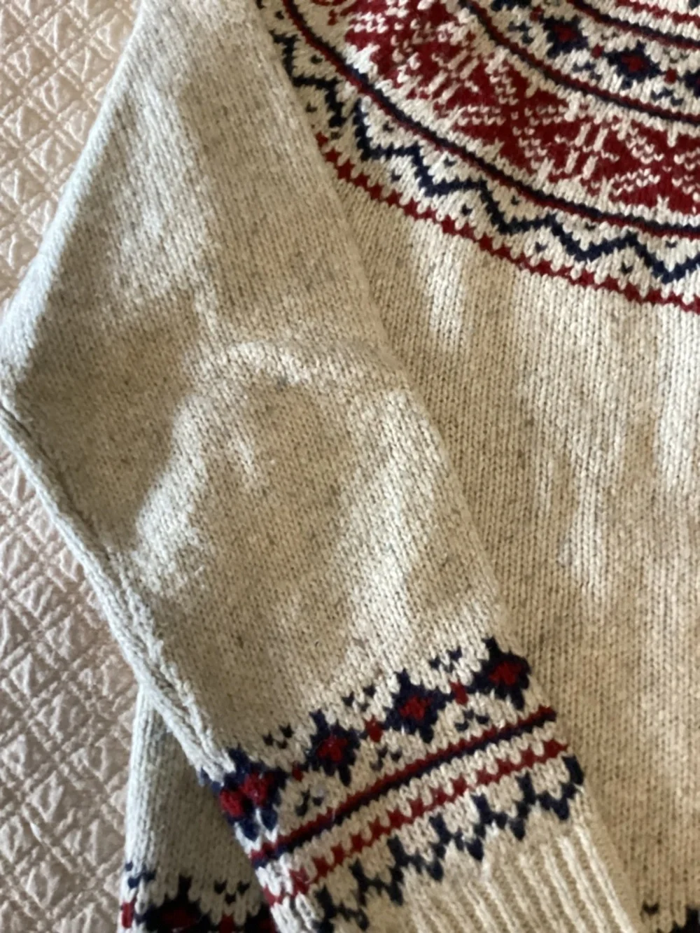 Jcrew Crewcuts relaxed fit size 14/6 boys fairisle blended fabric sweater